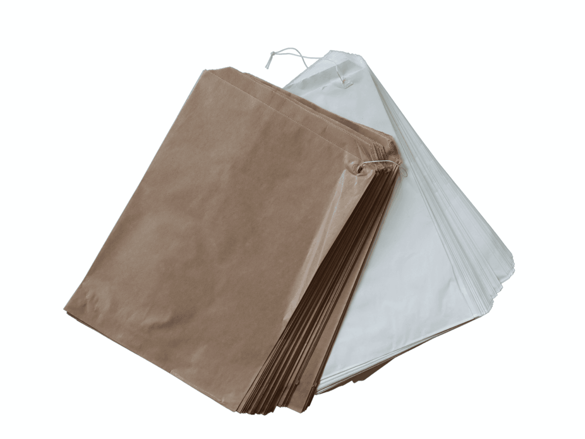flat paper bags
