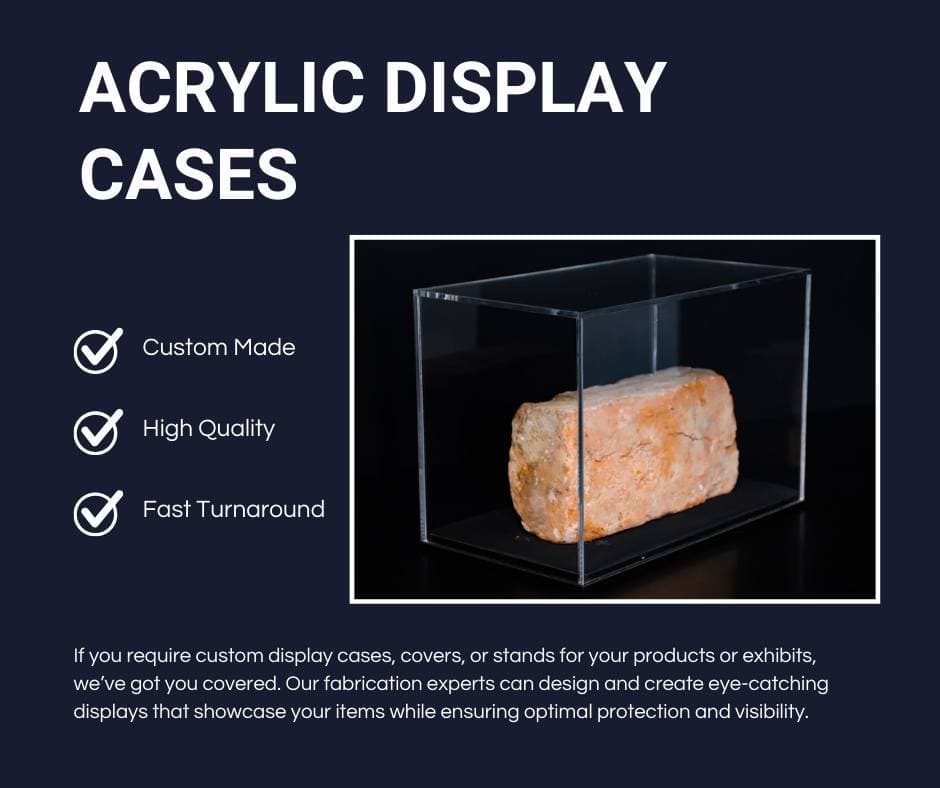 Top 5 Benefits of Using Perspex Display Box & Cases for Your Store in Australia