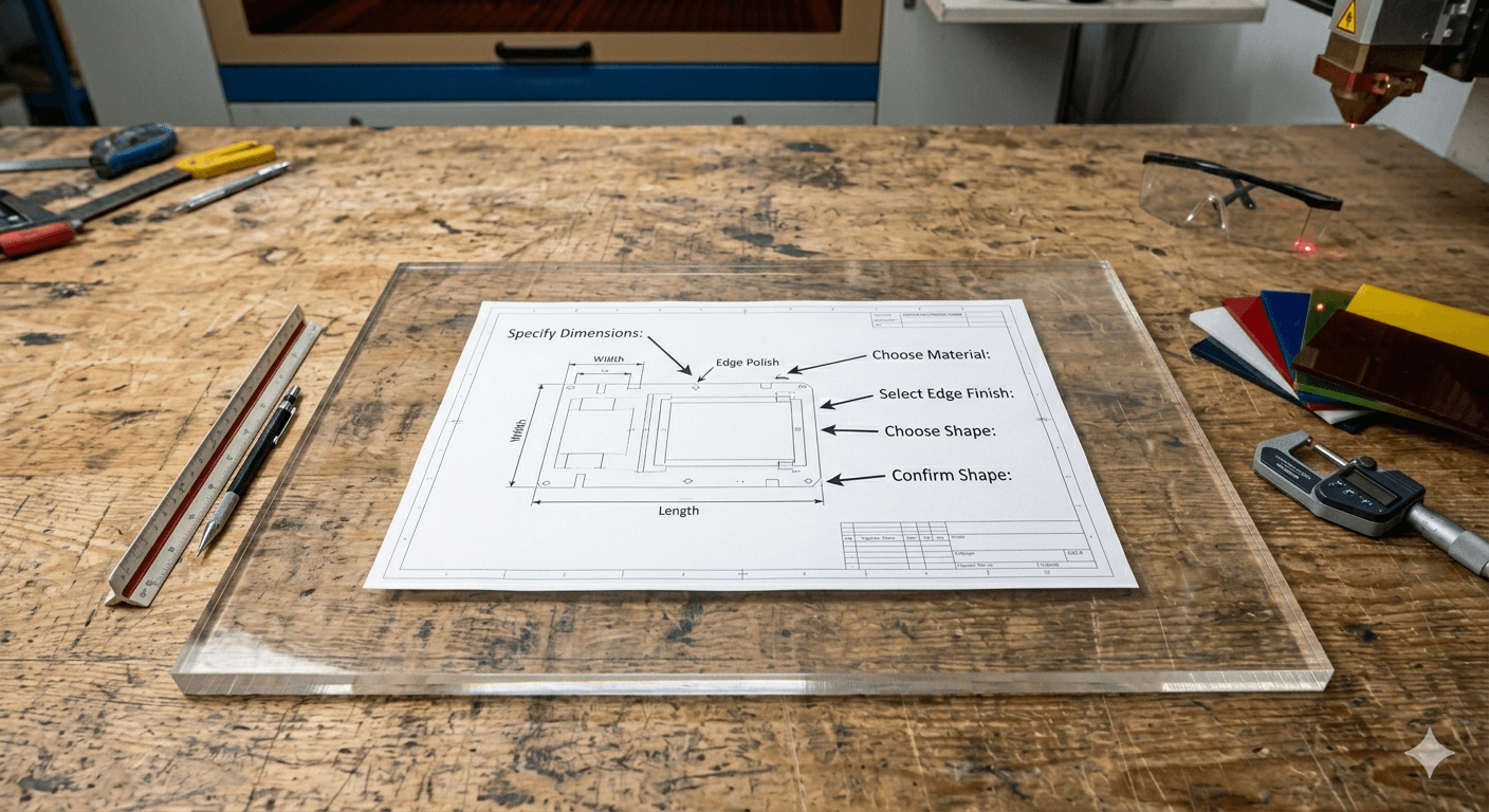 How to Order Cut-to-Size Acrylic in Australia (and What to Specify)
