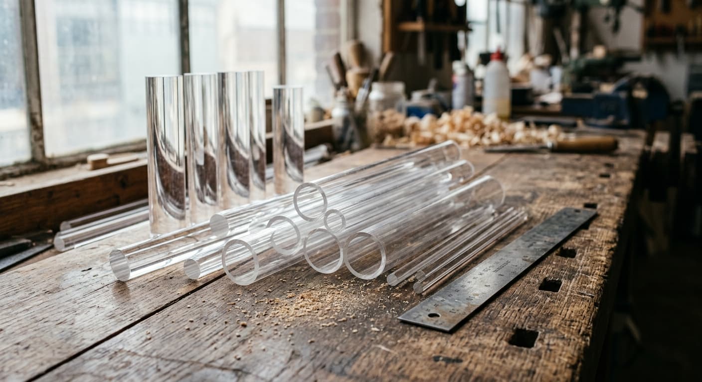Acrylic Rod and Tube: Uses, Sizes and Working Tips