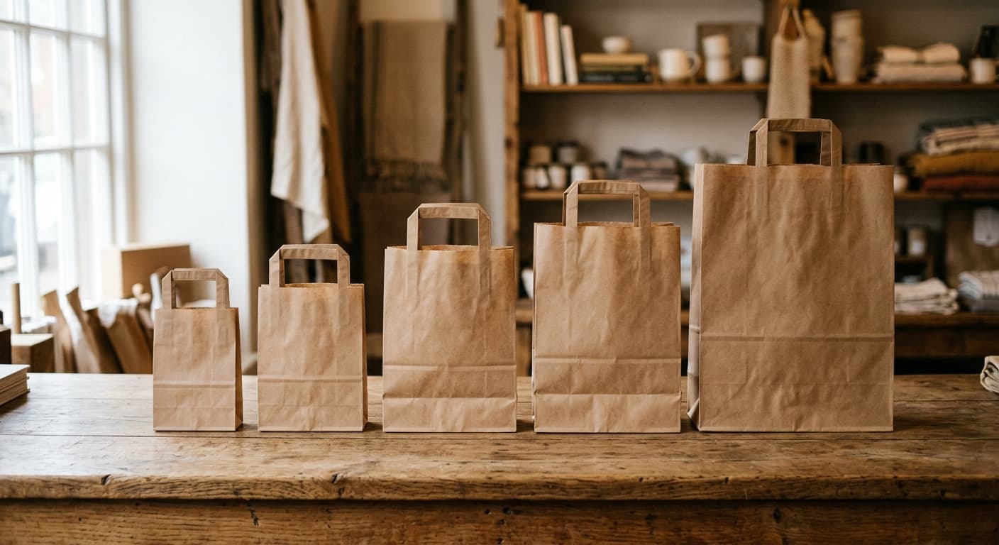 Paper Bag Sizes in Australia: The Complete Guide